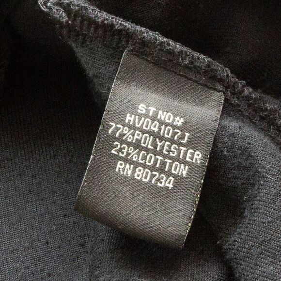 Vgt Y2K BCBG Rhinestones Bling Logo Black Velvet Tracksuit Jacket Sz L Full Zip - Picture 10 of 10